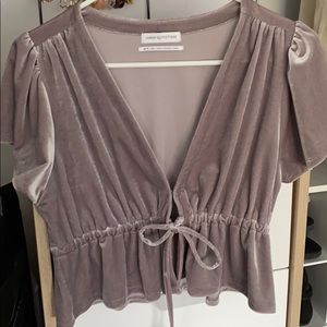 velvet top